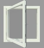 Kozijnen met draairaam