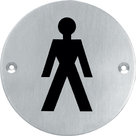Pictogram-rond-WC-heren-RVS