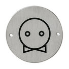 Pictogram-rond-WC-uni:-strik-das-RVS