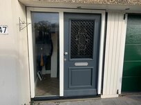 VDP Roosterdeur incl kozijn met 1 zijlicht. VDP Roosterdeur incl kozijn met 1 zijlicht.