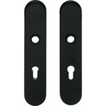 SKG3 Veiligheid-schild doorgaand PC72 mat zwart SKG3 Veiligheid-schild doorgaand PC72 mat zwart