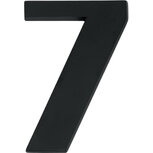 Huiscijfer nr. 7 modern 160mm mat zwart Huiscijfer nr. 7 modern 160mm mat zwart