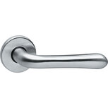 Gatdeel links Saturnus op rozet chroom mat Gatdeel links Saturnus op rozet chroom mat