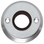 Rozet schroefgat chroom mat Rozet schroefgat chroom mat