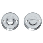 WC-sluiting 8mm schroefgat chroom mat WC-sluiting 8mm schroefgat chroom mat