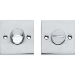 WC-sluiting 8mm vierkant groot chroom mat WC-sluiting 8mm vierkant groot chroom mat