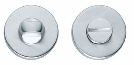 WC-sluiting 8mm rond verdekt kunststof chroom mat WC-sluiting 8mm rond verdekt kunststof chroom mat