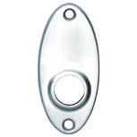 Rozet ellips chroom mat Rozet ellips chroom mat