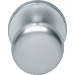 Voordeurknop paddestoel 57/66 chroom mat Voordeurknop paddestoel 57/66 chroom mat