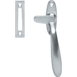 Raamsluiting links Dudok chroom mat Raamsluiting links Dudok chroom mat