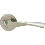 Deurkruk Giussy op rozet mat nikkel NM