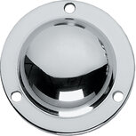 Afdekplaatje tbv bout voordeurknop chroom Afdekplaatje tbv bout voordeurknop chroom
