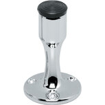 Deurstop recht model chroom