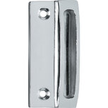 Sluitplaat + kom Ferraro 70x30 chroom Sluitplaat + kom Ferraro 70x30 chroom