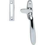 Raamsluiting links Dudok chroom Raamsluiting links Dudok chroom