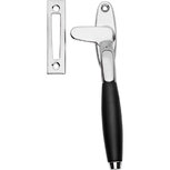 Raamsluiting links chroom/ebbenhout Raamsluiting links chroom/ebbenhout