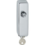 Slotconstructie voor afsluitbare raamkruk chroom Slotconstructie voor afsluitbare raamkruk chroom