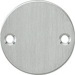 Afdekrozet rond plat 50x2mm RVS Afdekrozet rond plat 50x2mm RVS