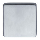 Afdekplaatje vierkant 53x8 staal met 7mm nokken RVS Afdekplaatje vierkant 53x8 staal met 7mm nokken RVS