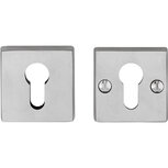 SKG3 Veiligheid-rozet vierkant massief met zichtbare bouten RVS