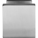 Voordeurknop 393047 vast centraal vierkant 64/54 M8 RVS