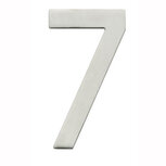 Huiscijfer 7 100mm (met pin) RVS Huiscijfer 7 100mm (met pin) RVS