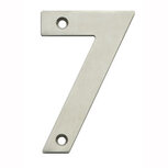 Huiscijfer 7 100mm opschroevend RVS Huiscijfer 7 100mm opschroevend RVS
