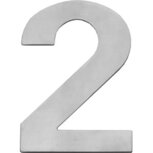 Huiscijfer Nobile 2 150mm RVS Huiscijfer Nobile 2 150mm RVS