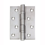 Kogellagerscharnier recht 4"x3" RVS