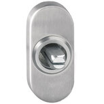 Basisplaat tbv raamkruk hals ø16, stift 7x32mm RVS Basisplaat tbv raamkruk hals ø16, stift 7x32mm RVS