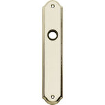 Schild 075 sleutelgat 56mm nikkel Schild 075 sleutelgat 56mm nikkel