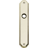 Schild 075 sleutelgat 72mm nikkel Schild 075 sleutelgat 72mm nikkel