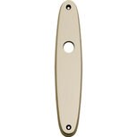 Schild ellips blind nikkel Schild ellips blind nikkel