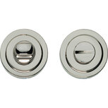 WC-sluiting 8mm Entrata rond verdekt rand nikkel WC-sluiting 8mm Entrata rond verdekt rand nikkel