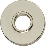 Rozet rond verdekt nikkel Rozet rond verdekt nikkel