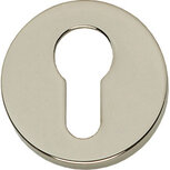 Profielcilindergat plaatje verdekt nikkel Profielcilindergat plaatje verdekt nikkel