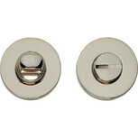 WC-sluiting 8mm rond verdekt massief nikkel WC-sluiting 8mm rond verdekt massief nikkel