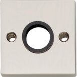 Rozet vierkant groot nikkel Rozet vierkant groot nikkel