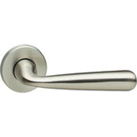 Gatdeel rechts Yvonne op rozet nikkel mat