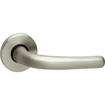 Deurkruk Elena op rozet nikkel mat Deurkruk Elena op rozet nikkel mat