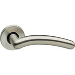 Deurkruk Alice op rozet verdekt nikkel mat Deurkruk Alice op rozet verdekt nikkel mat