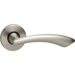 Deurkruk Natalia op rozet nikkel mat Deurkruk Natalia op rozet nikkel mat