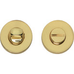 WC-sluiting 8mm rond verdekt massief messing ongelakt WC-sluiting 8mm rond verdekt massief messing ongelakt