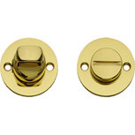 WC-sluiting rozet rond plat 42mm messing ongelakt WC-sluiting rozet rond plat 42mm messing ongelakt