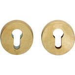 SKG3 Veiligheid-rozet rond messing getrommeld SKG3 Veiligheid-rozet rond messing getrommeld