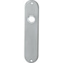 Kortschild ovaal 175x41mm WC55/8mm RVS