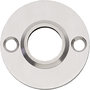 Rozet rond plat 42mm RVS